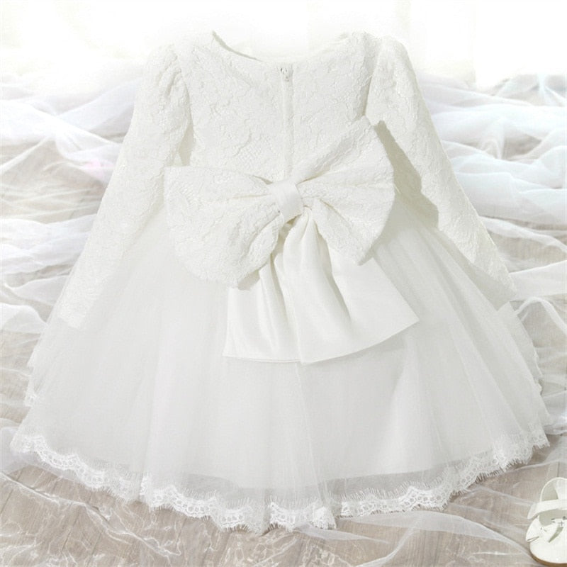 Vestido para Batizado - 3 meses a 24 meses