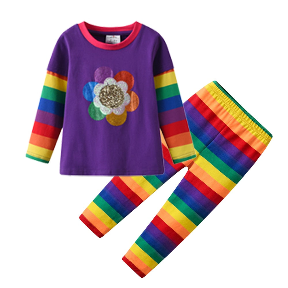 Conjunto Colorido Coleção Nuvem - 3 a 12 anos