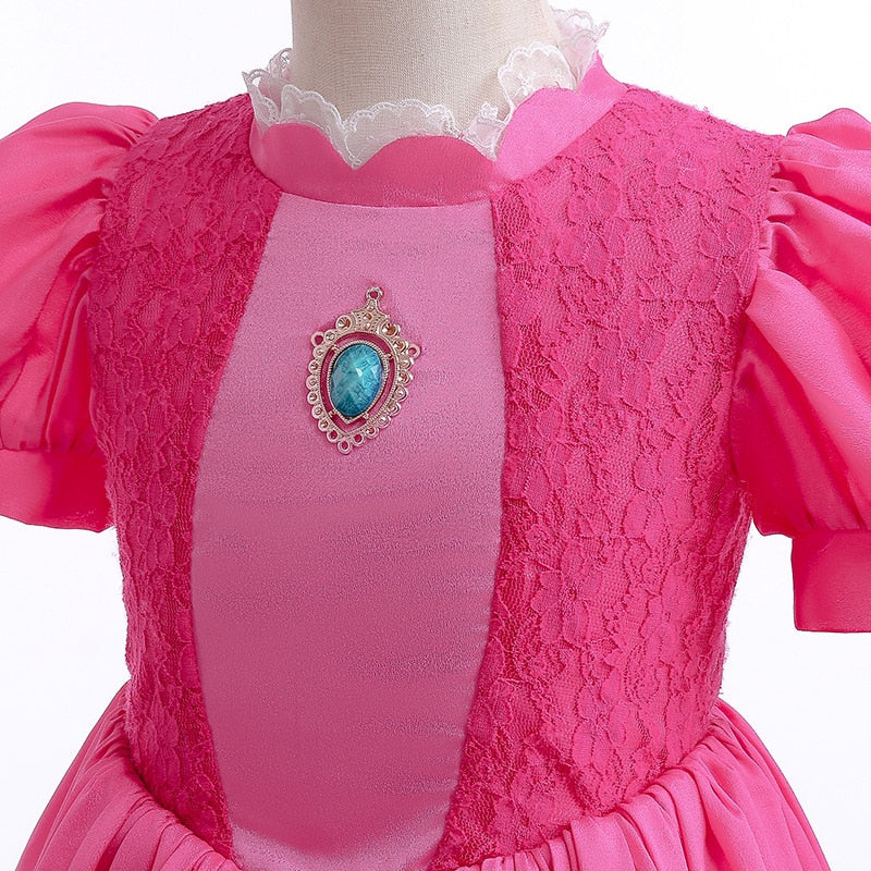 Fantasia da Princesa Peach - 2 a 10 anos