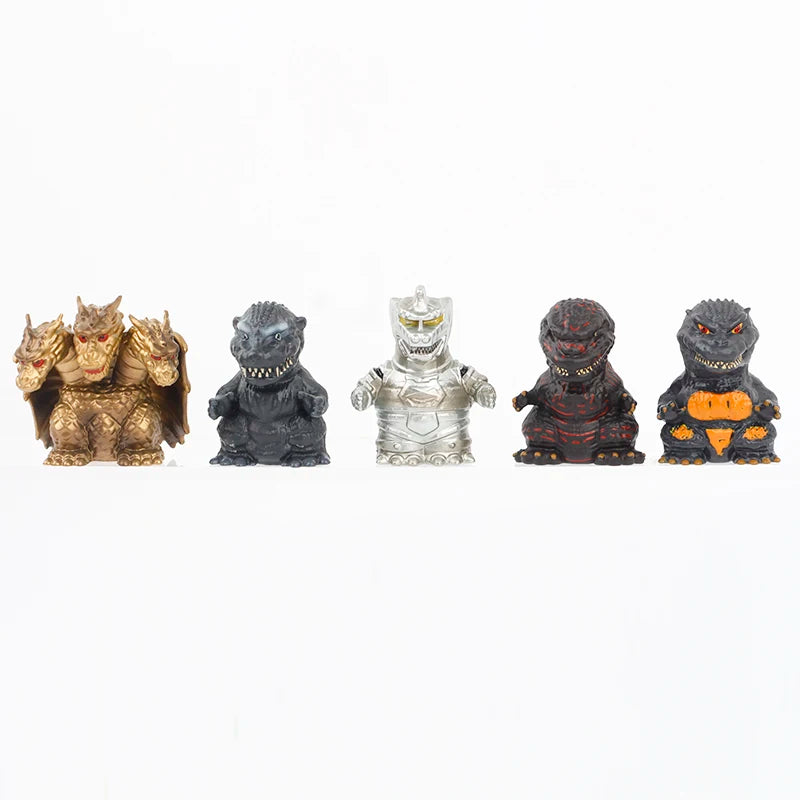 5 Action Figures do Godzilla