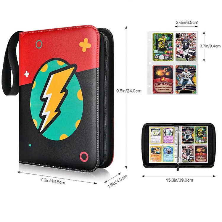 Livro Porta cartão de Anime do Pokémon de 200 Espaços para Colecionadores