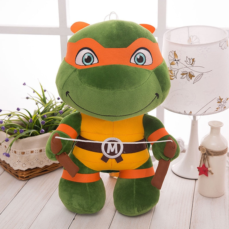 As Tartarugas Ninja em Pelúcia - 20 a 25 cm