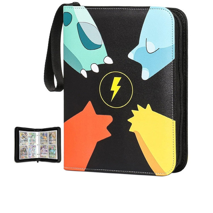 Livro Porta cartão de Anime do Pokémon de 200 Espaços para Colecionadores