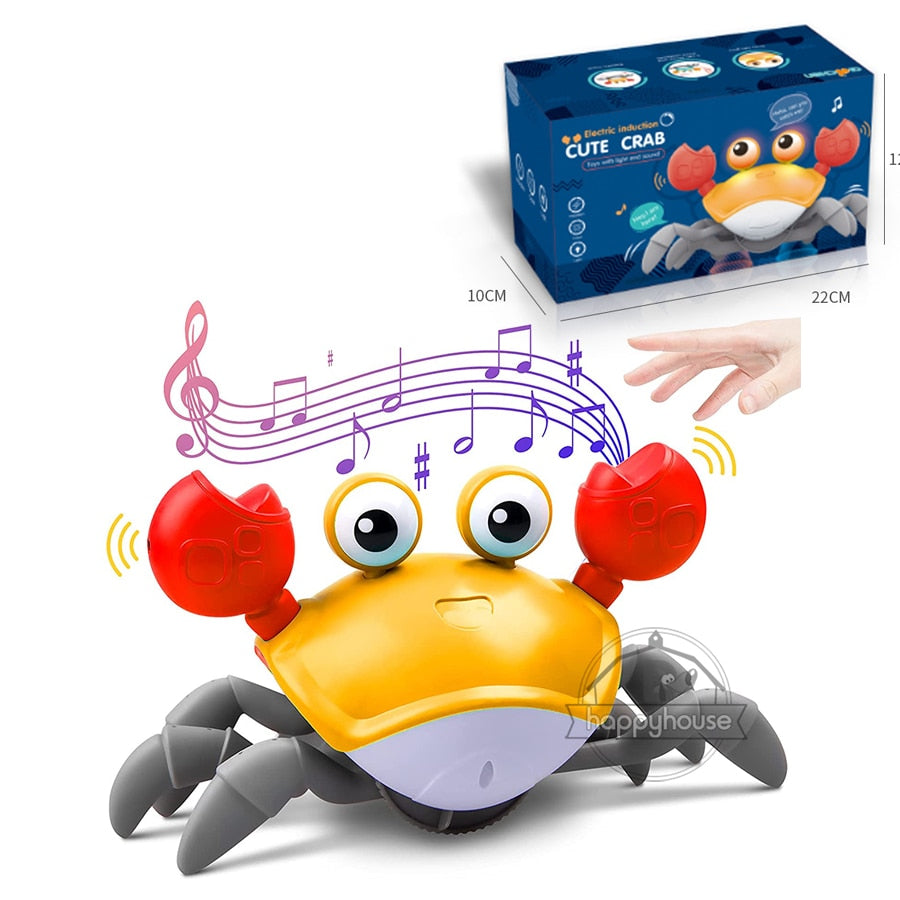 Brinquedo musical, com luzes e que se movimenta e desvia dos obstáculos super interativo para criança