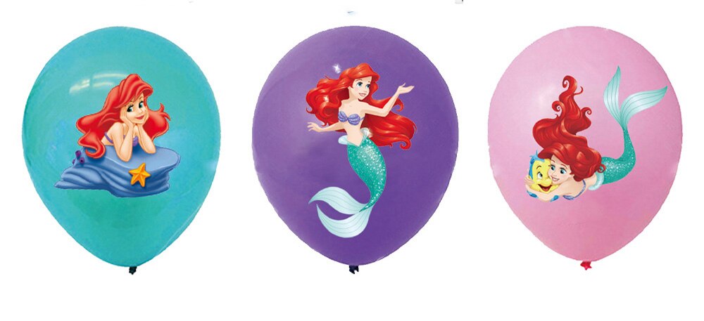 Decoração de Aniversário Pequena Sereia