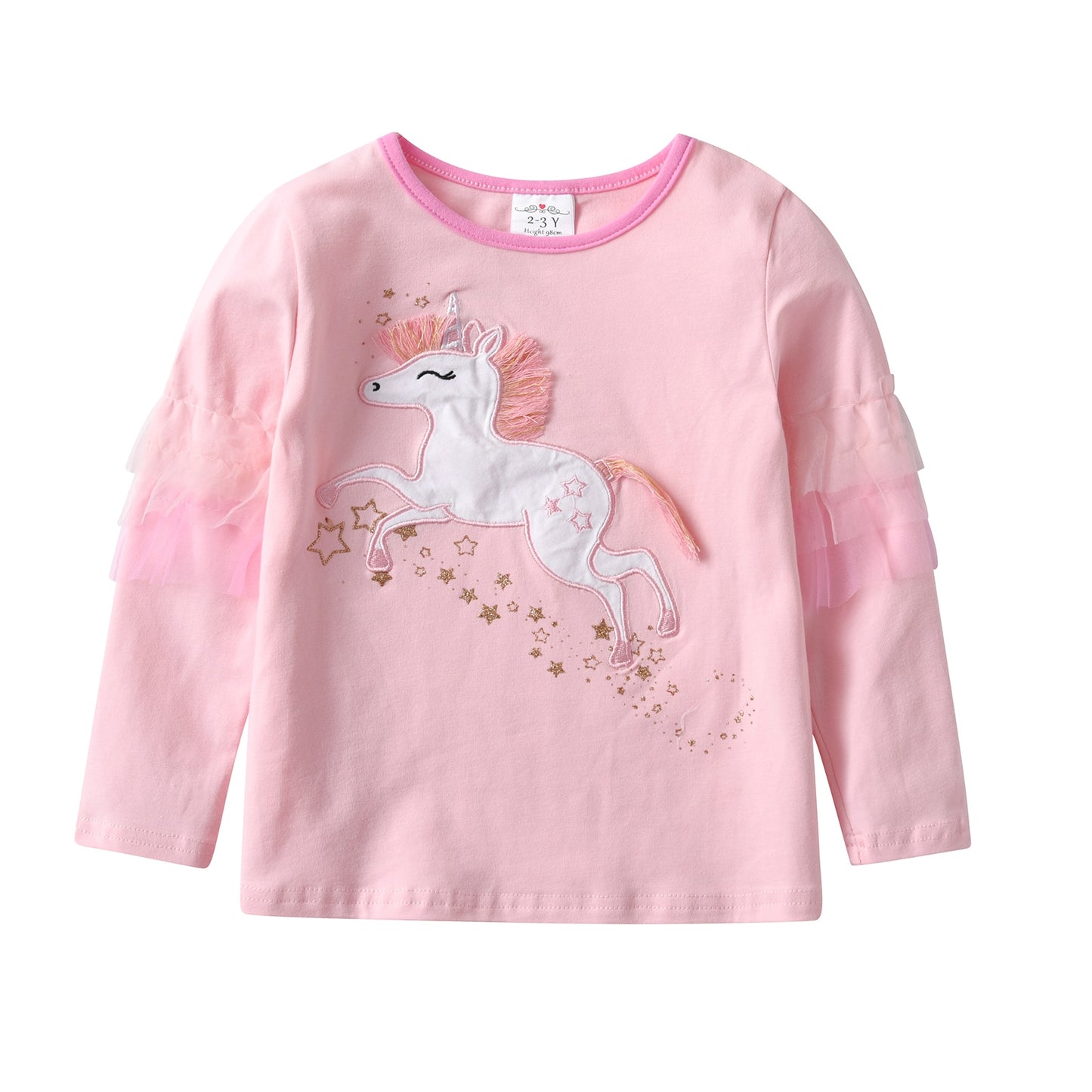 Blusa Manga Longa Infantil - 3 a 8 anos