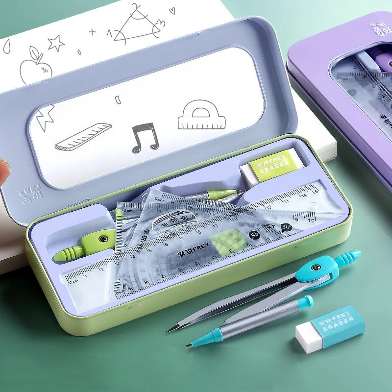Kit de Réguas e Compasso