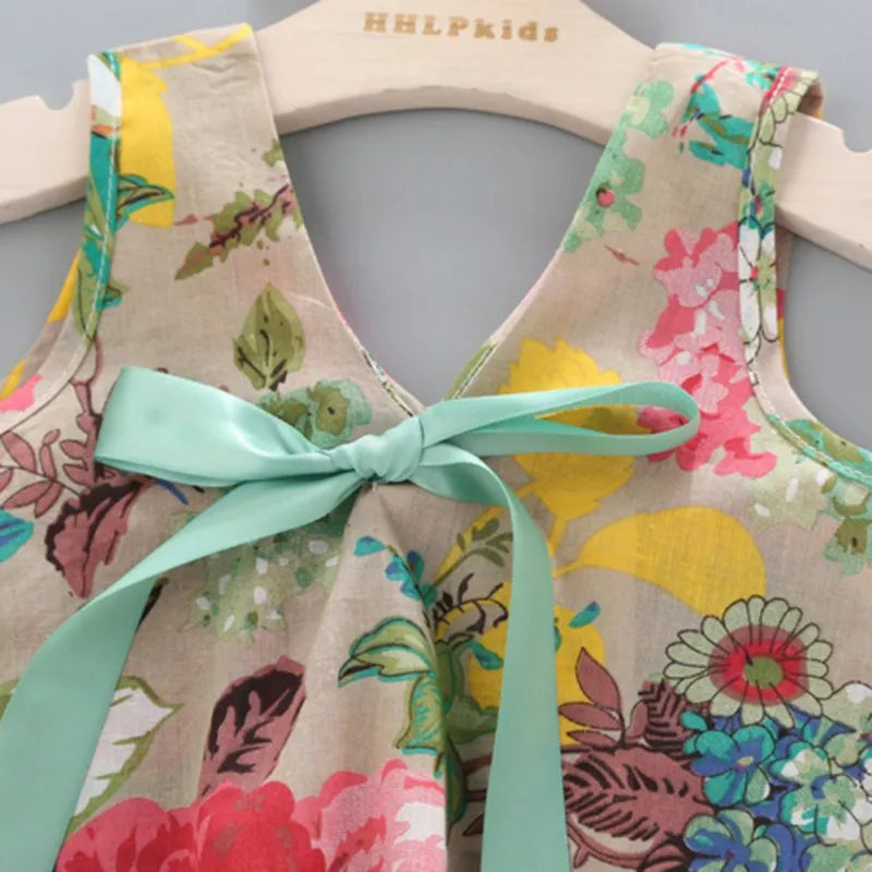 Conjunto Floral - 2 a 6 anos
