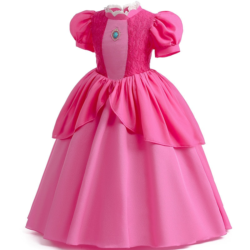 Fantasia da Princesa Peach - 2 a 10 anos