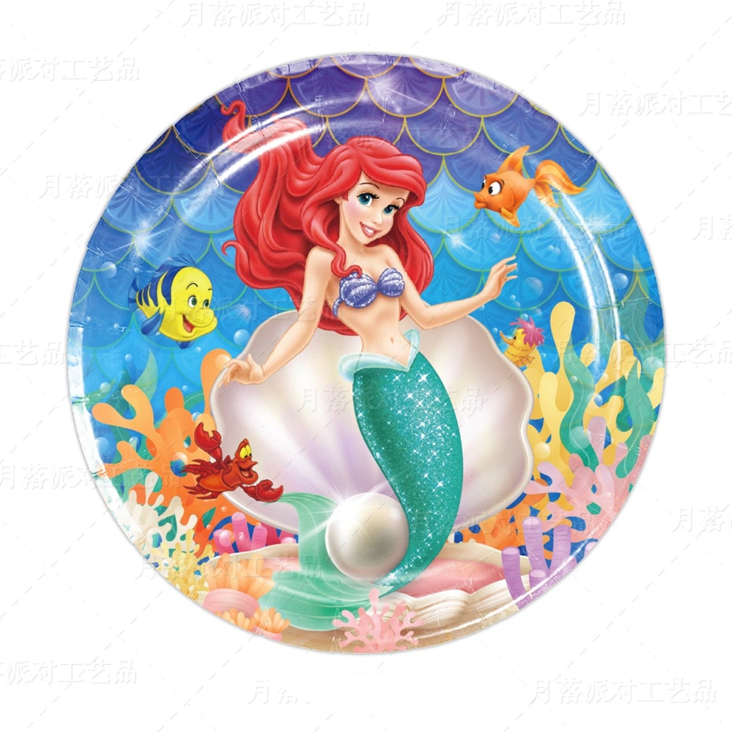 Itens para Decoração de festa ''A Pequena Sereia''