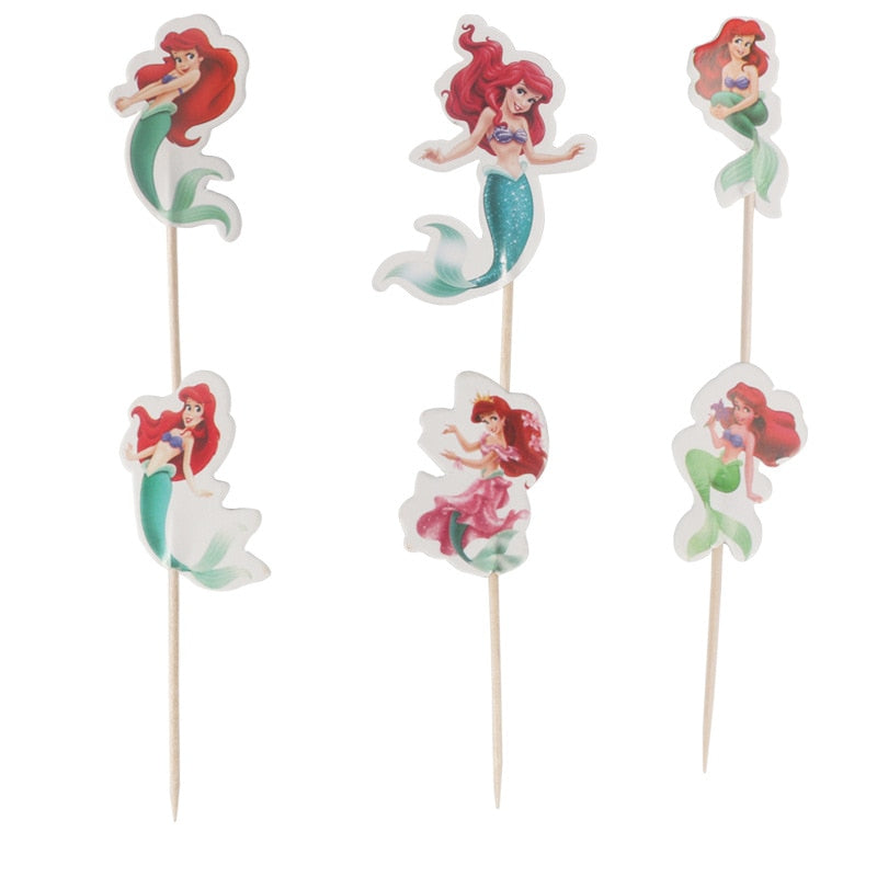 Decoração de Aniversário Pequena Sereia