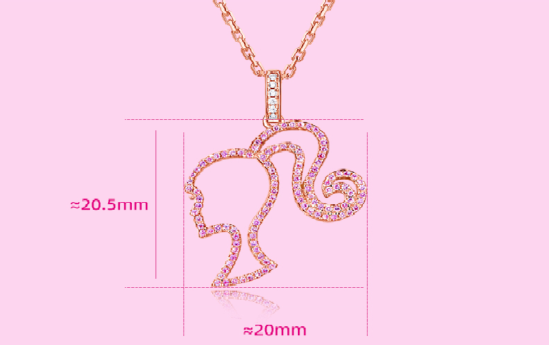 Colar da Barbie para Meninas