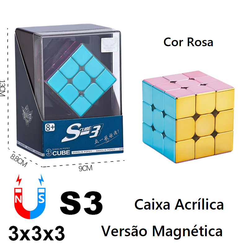 Cubo Mágico de Velocidade Profissional