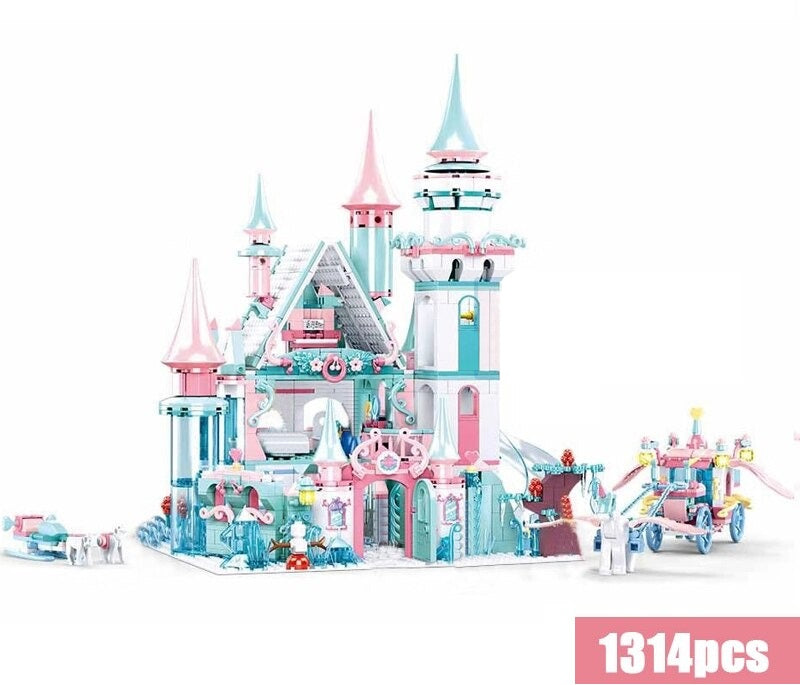 Castelo de princesa snowland