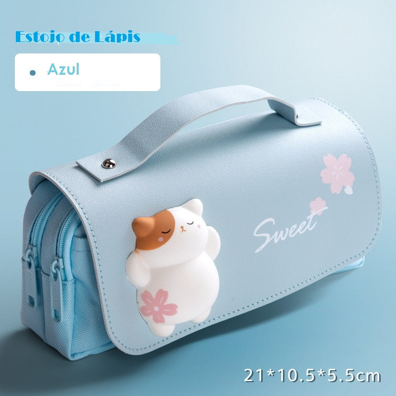 Estojo de Animais e Donuts