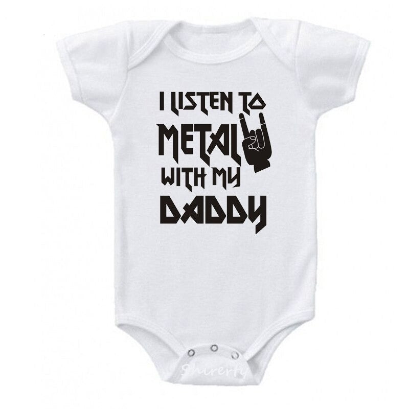 Body Manga Curta Metal With My Daddy Or Mommy