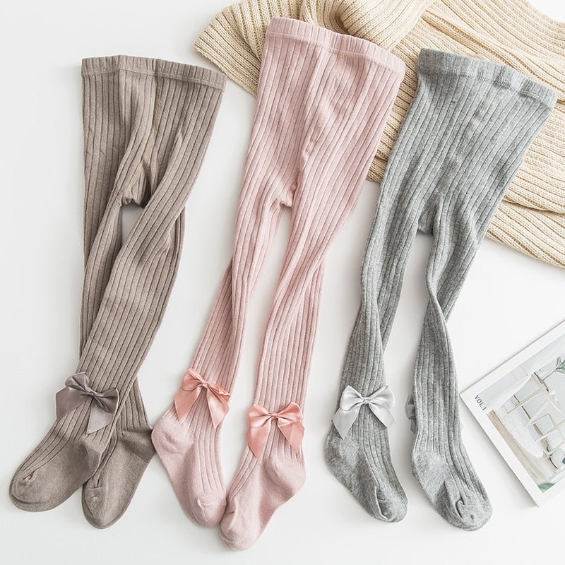 Meia-Calça De Algodão Para Meninas - 0 a 6 anos