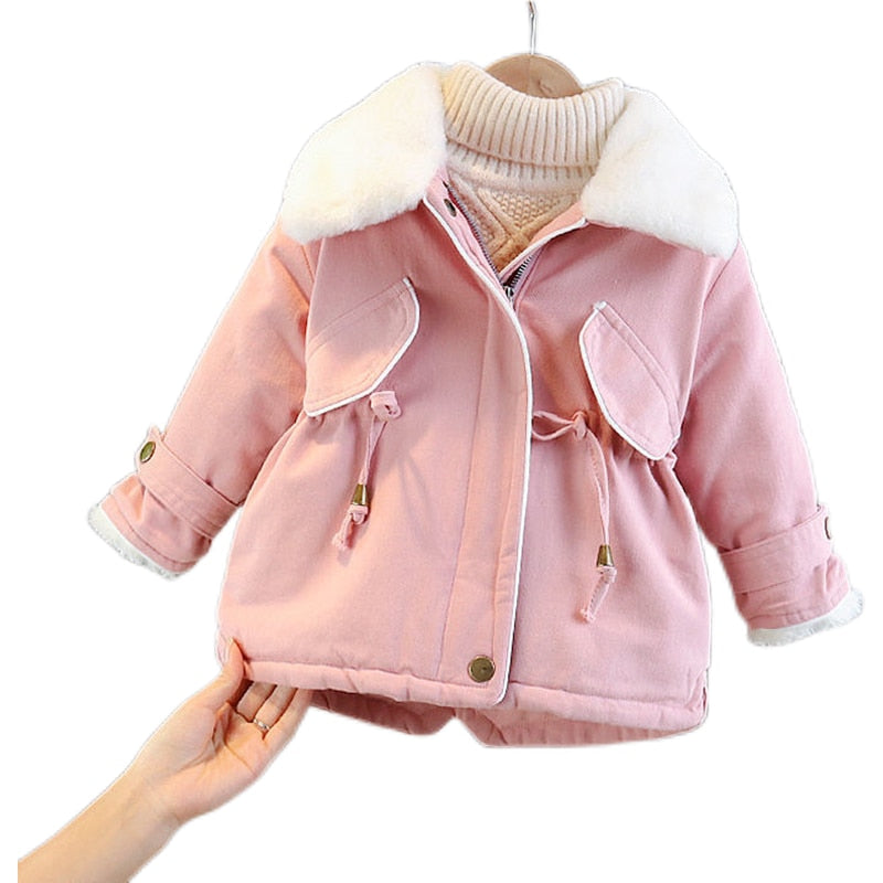 Jaqueta de Inverno Para Meninas - 2 a 7 anos