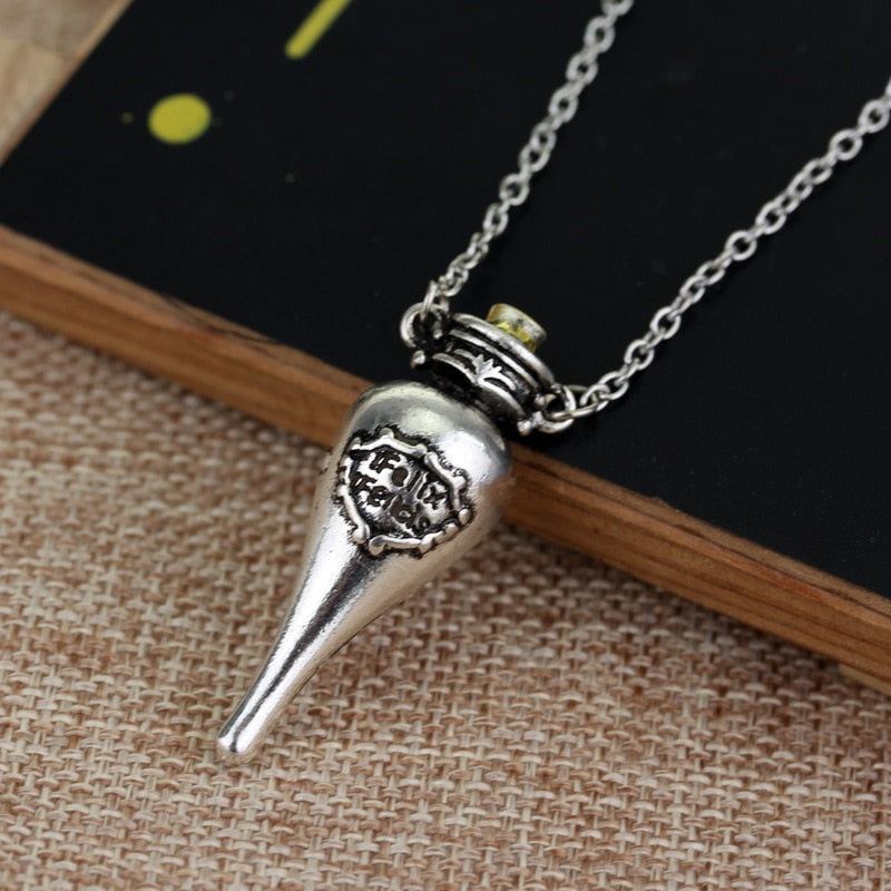 Colar e pulseira Harry Potter - Ampulheta, seis falange, varinhas mágicas etc