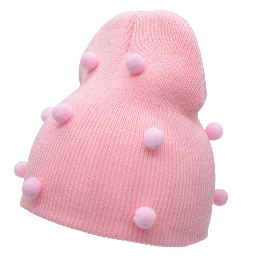 Touca Para Bebês Com Pompom