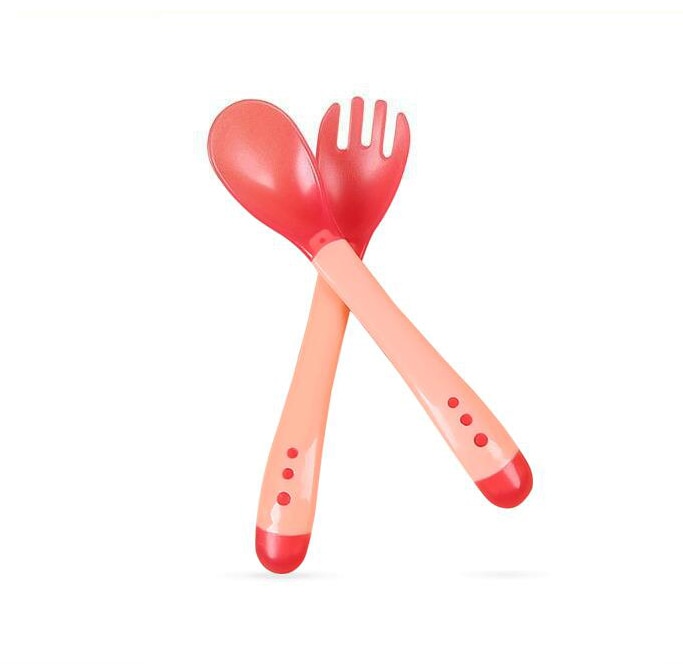 Tigela Infantil com Ventosa e Colher com Sensor de Temperatura