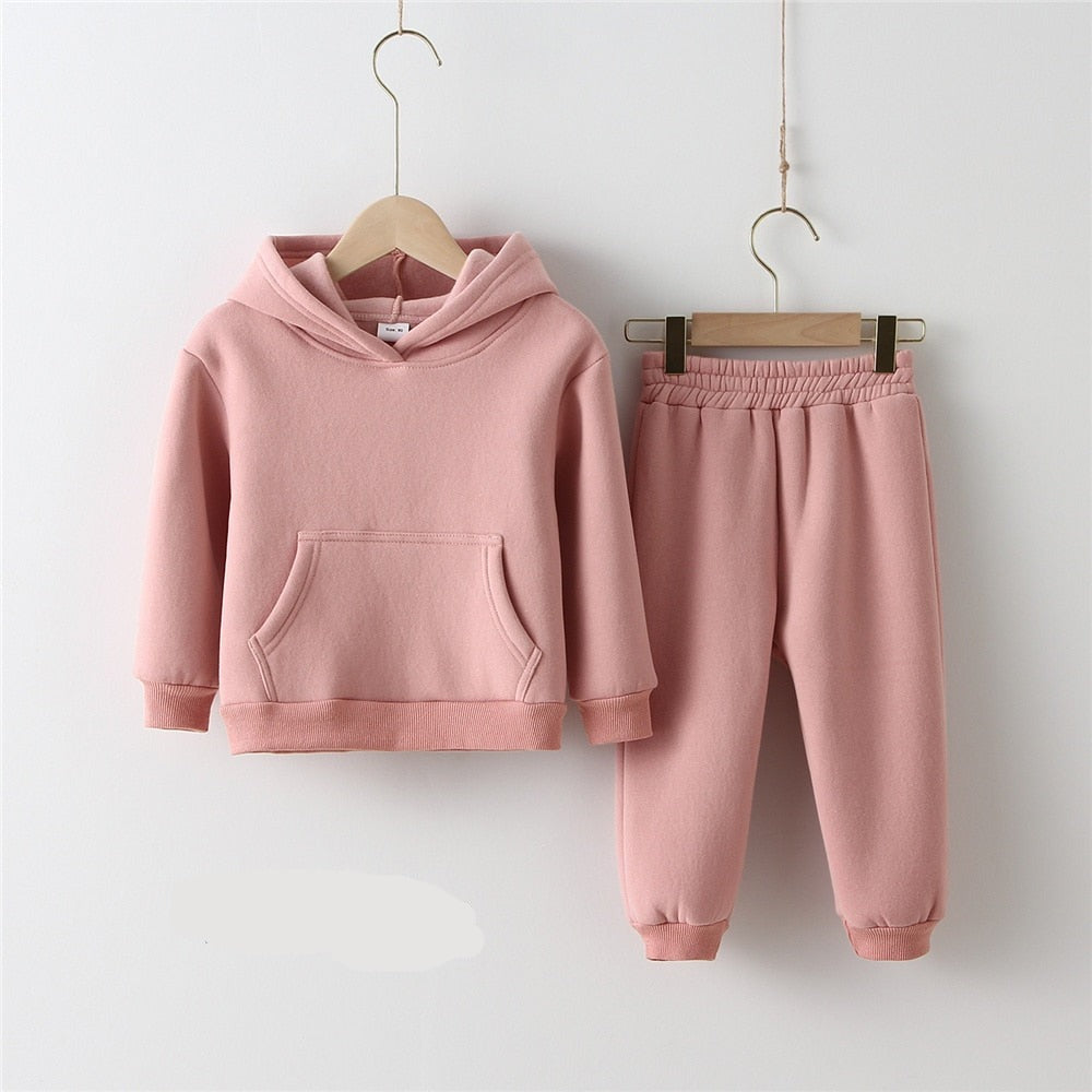 Conjunto Moletom e Calça para crianças - 1 a 8 anos
