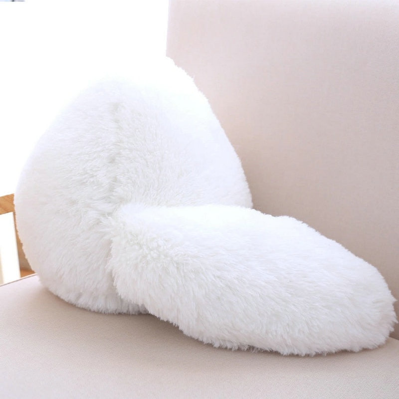 Gato Branco em Pelúcia - 35 a 50 cm