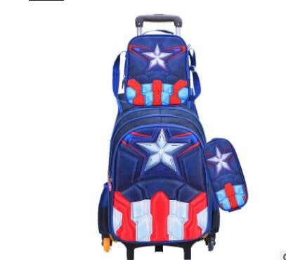 Bolsa, Lancheira e Estojo de Super Herói