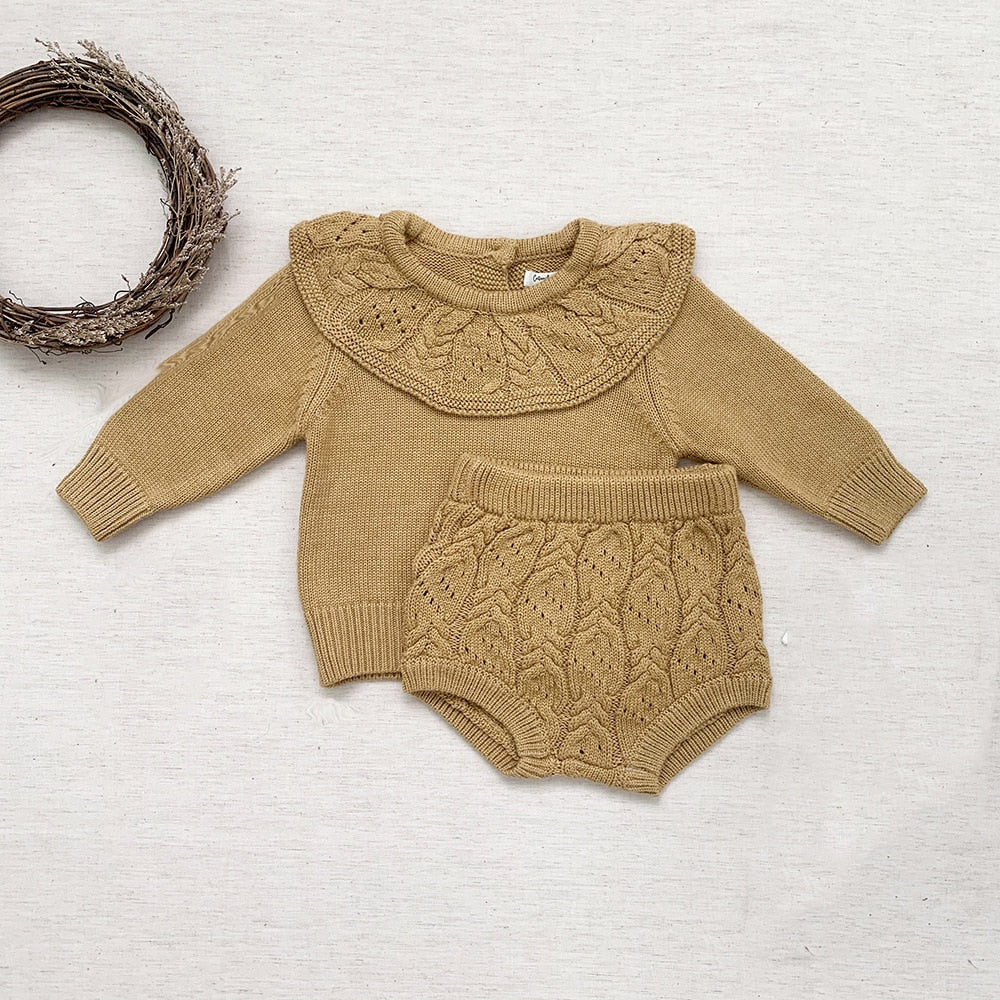 Conjunto de inverno infantil para bebês - 6 meses a 4 anos