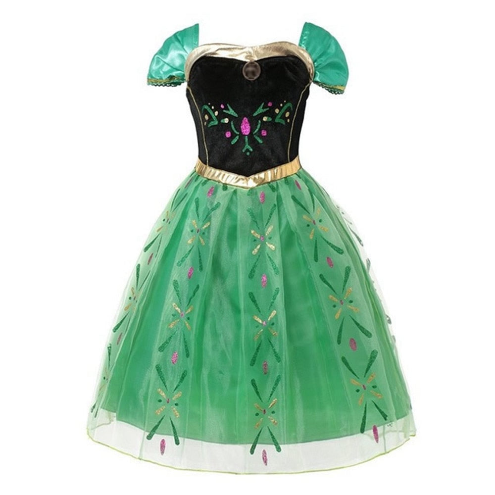 Fantasias da Anna do Filme Frozen - 2 a 10 anos