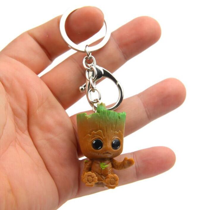 Pack com 4 Chaveiros do Groot