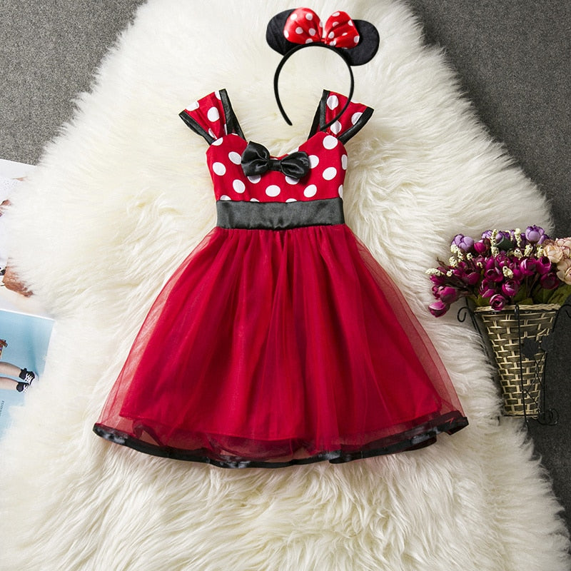 Fantasia da Minnie - 9 meses a 5 anos