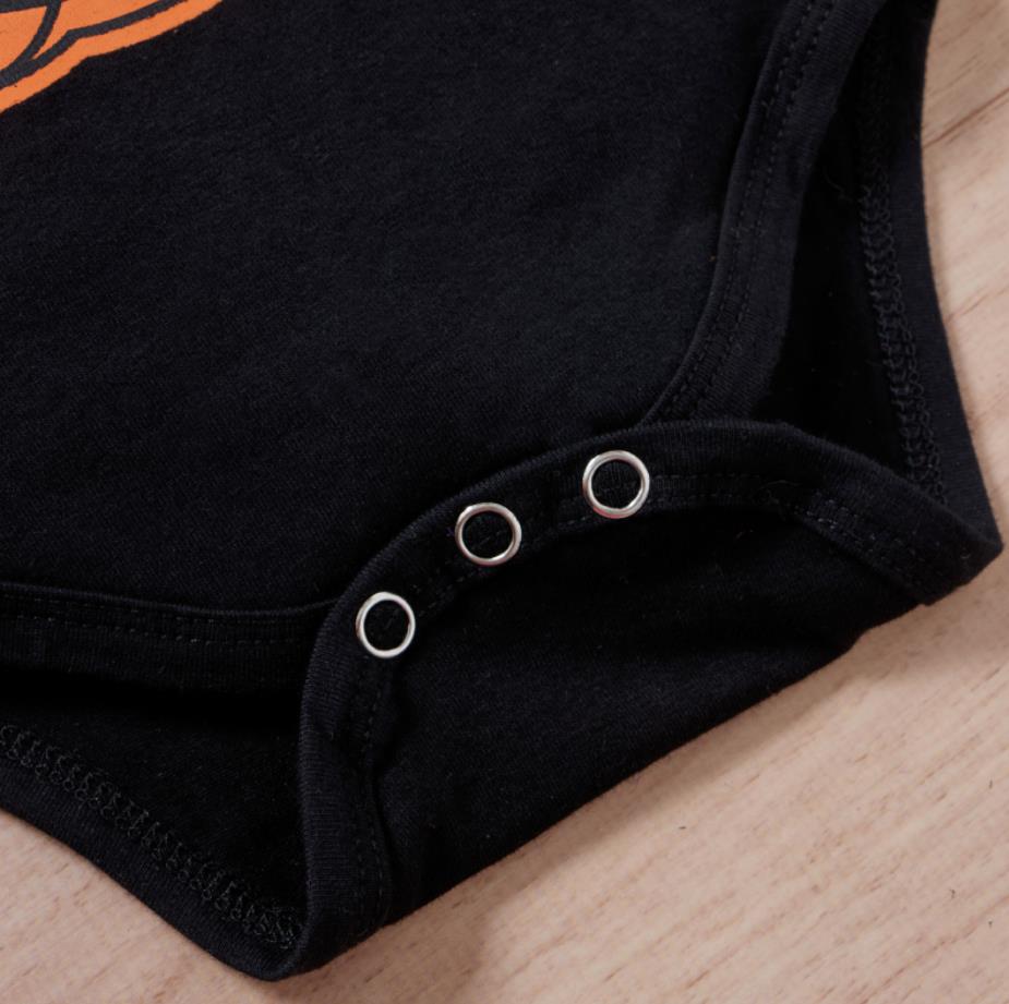 Conjunto Body, Saia e Faixinha Bruxinha Halloween - 6 a 24 meses