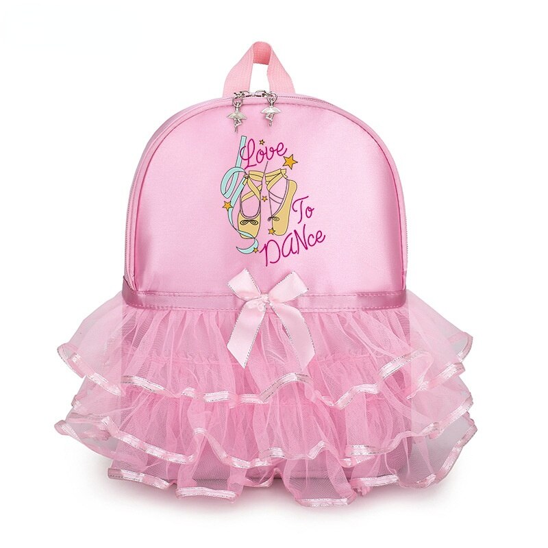 Mochila Infantil Bailarina - Rosa e Lilás