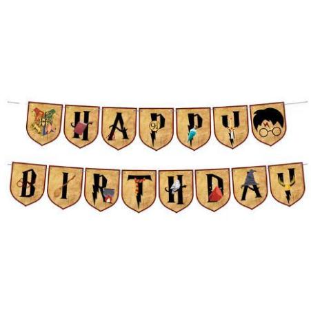 Itens de decoração de festa tema Harry Potter