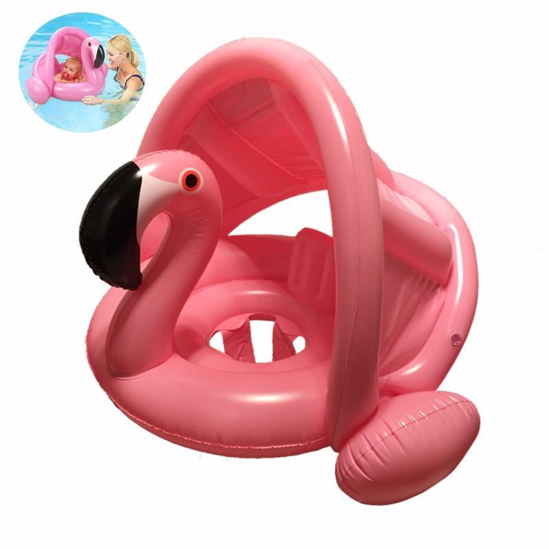 Boias Flamingos Para Bebê - 8 meses a 4 anos