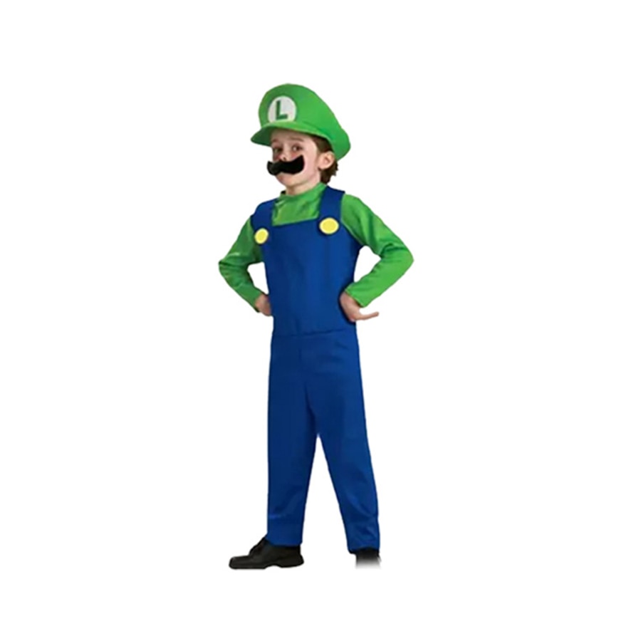 Fantasia Super Mário para crianças - P ao G infantil
