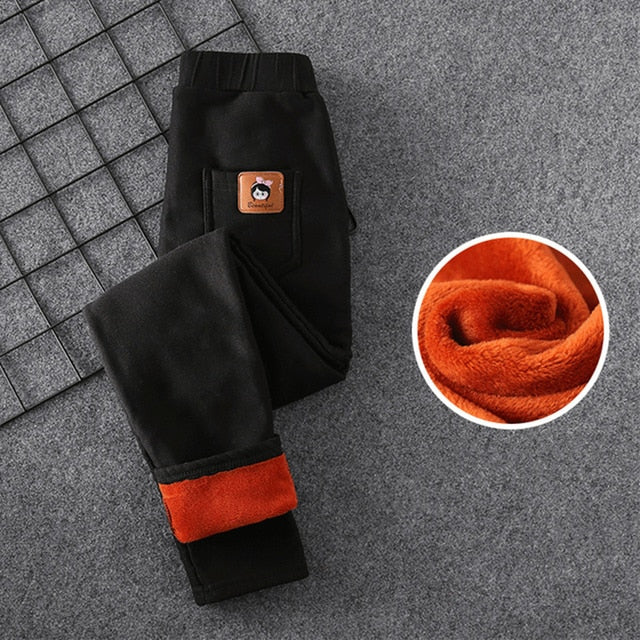 Calça legging de inverno para meninas - 4 a 13 anos