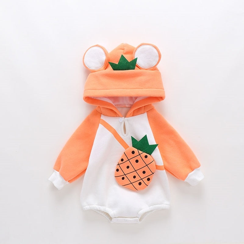 Body de inverno bichinhos manga longa - 3 a 18 meses