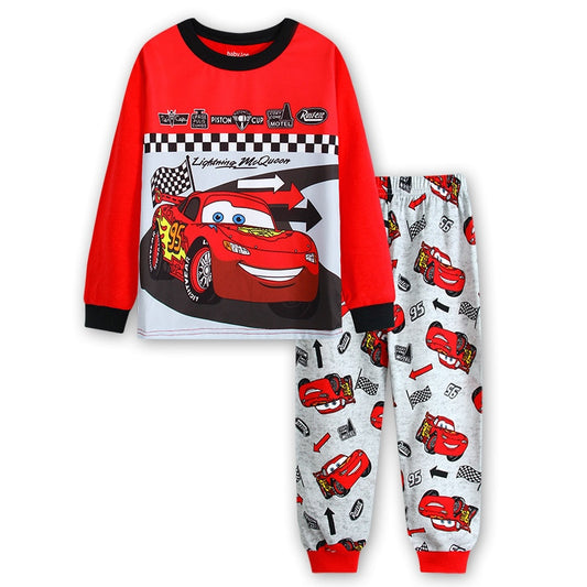 Conjunto de Pijama para Crianças Mcqueen - 2 a 7 anos