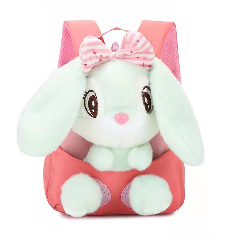 Mochila Escolar Infantil Animais de Pelúcia