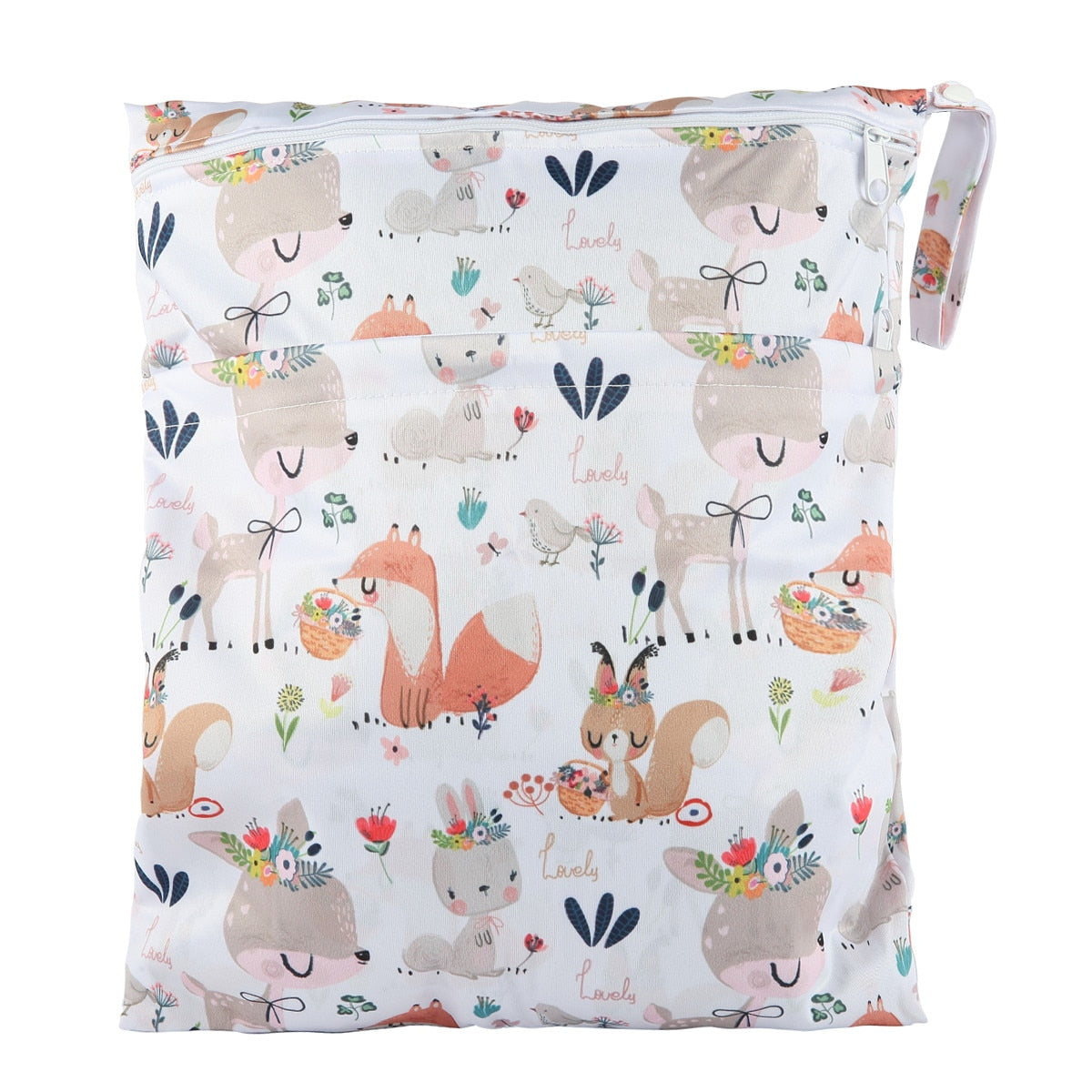 Bolsa Impermeável para Fraldas/Roupas Molhadas de Bebê