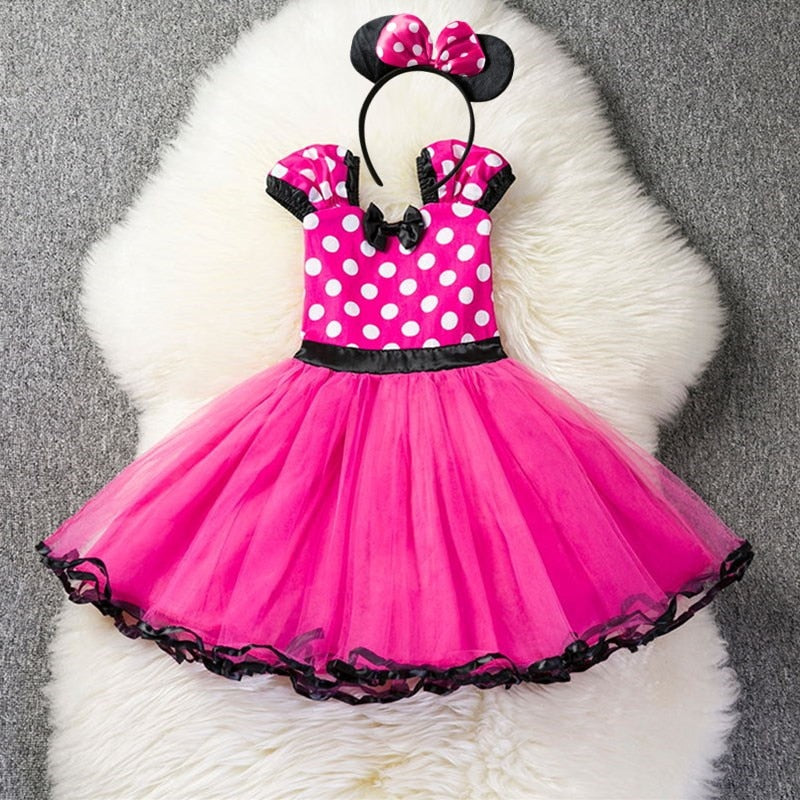 Fantasia da Minnie - 9 meses a 5 anos