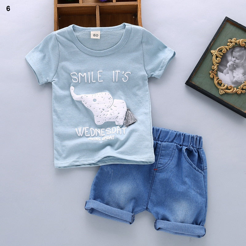Conjunto de Animaizinhos para Meninos - 9 meses a 3 anos