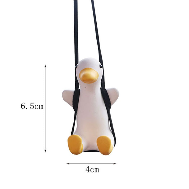 Pingente Decorativo Pato Branco
