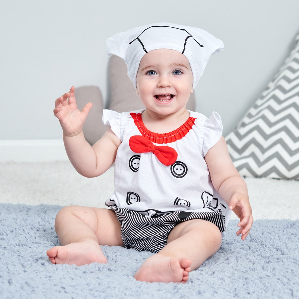 Body Temático com Touca - 6 a 24 meses