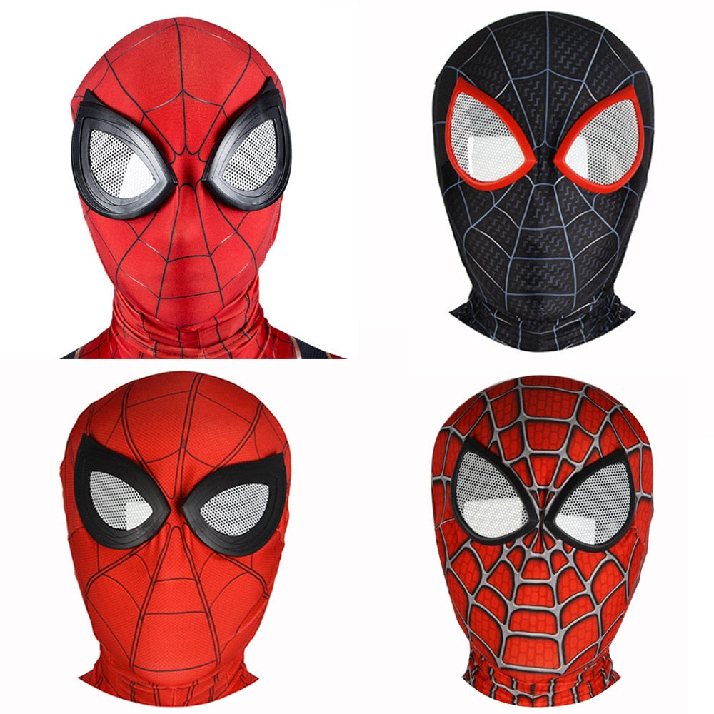 Máscara infantil do Homem Aranha