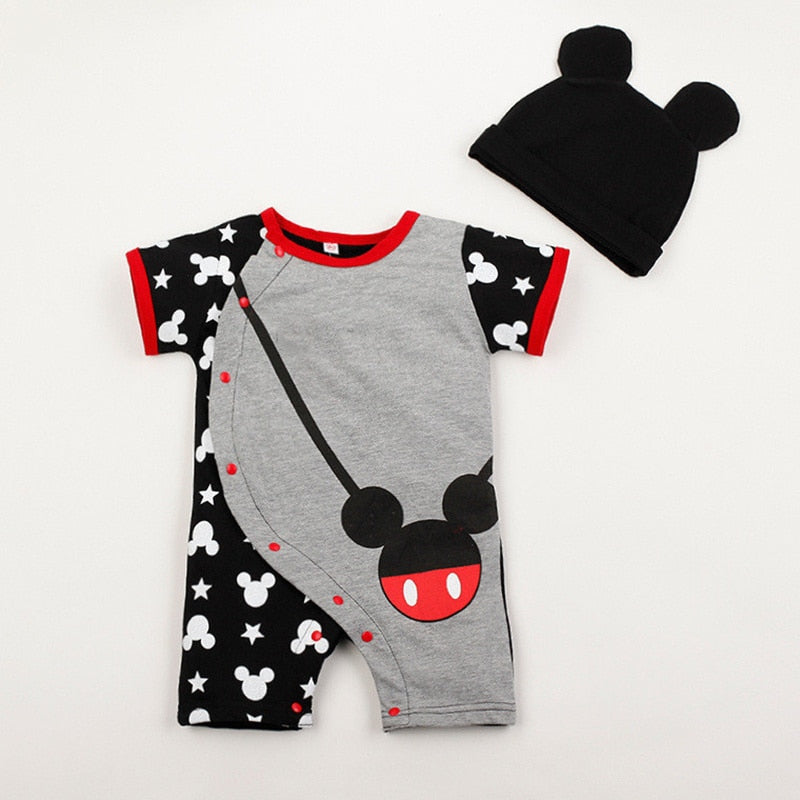 Body Mickey e Minnie de 0 à 18 Meses