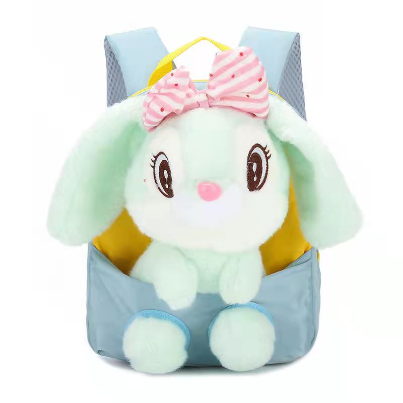 Mochila Escolar Infantil Animais de Pelúcia