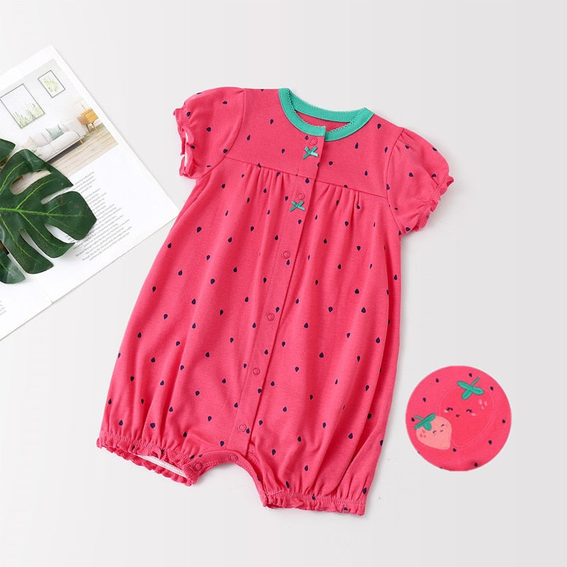Body de Verão Para Meninas - 6 a 24 Meses